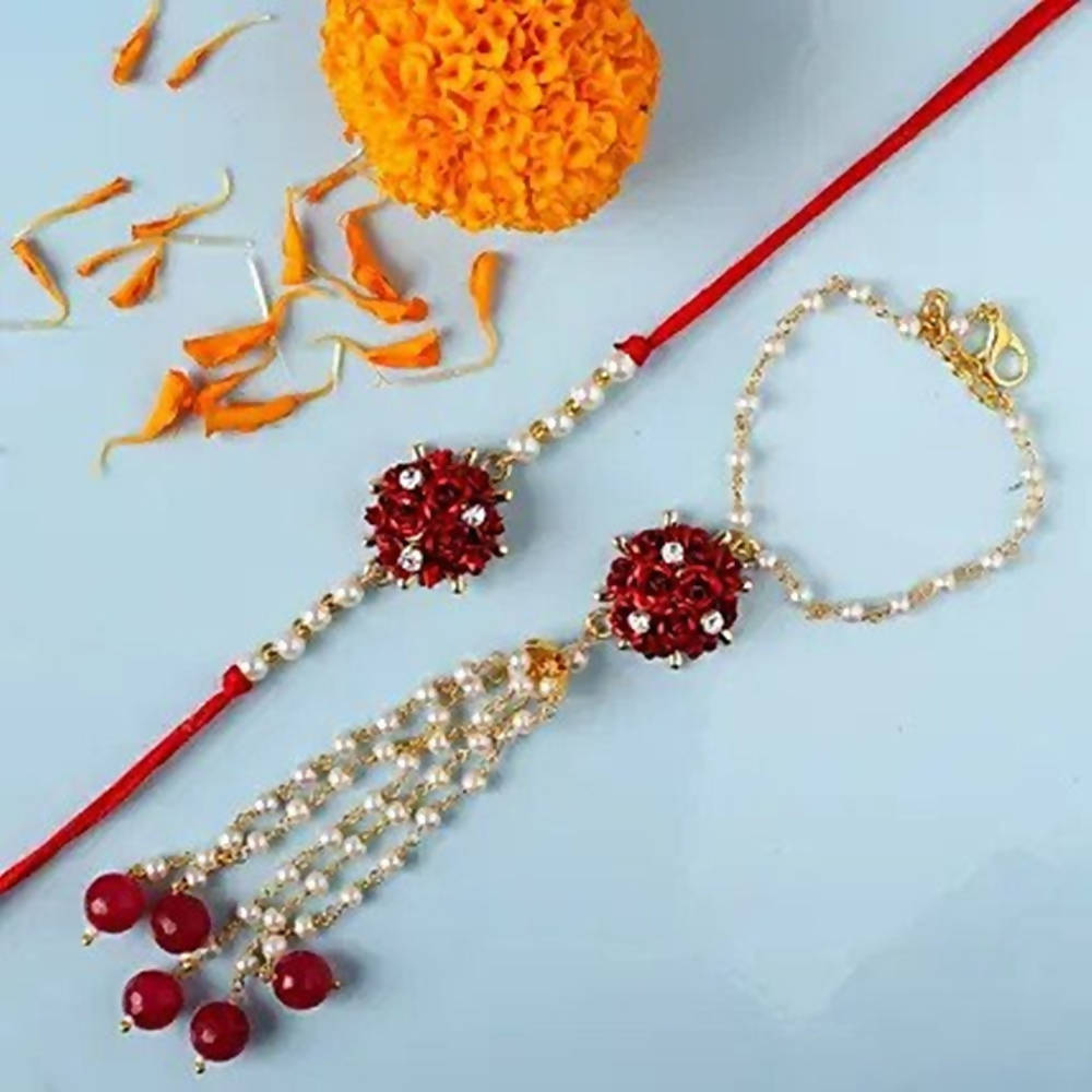 Special Bhiya Bhabhi Rakhi Set & Soan Papdi Box | Swadesiicart