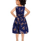 Asmaani Kids Party Wear Stylish Dresses, Perfect for Parties, Functions & Vacations - Navy Blue