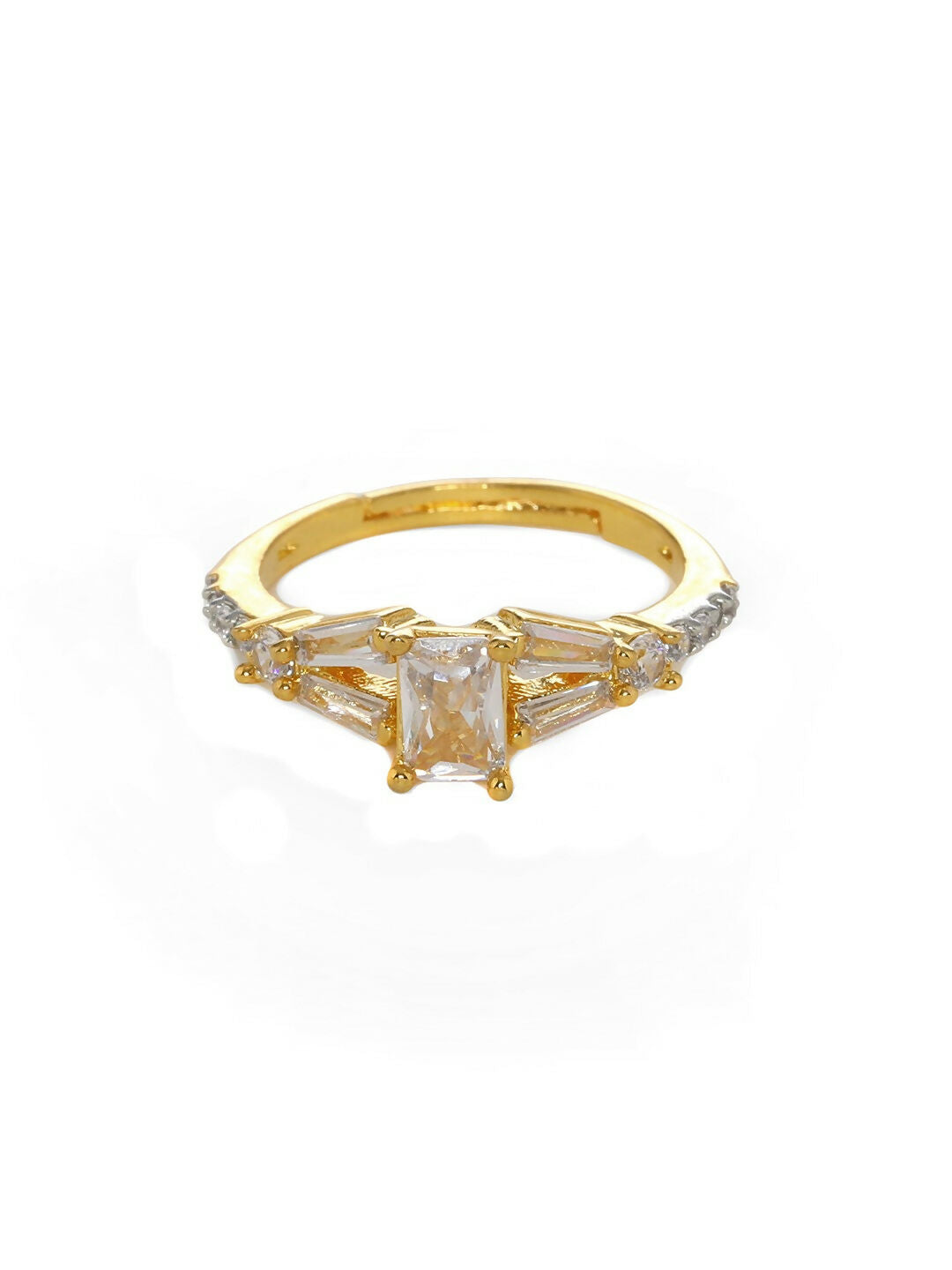 Diamond Ring- Ruby Raang | Swadesiicart