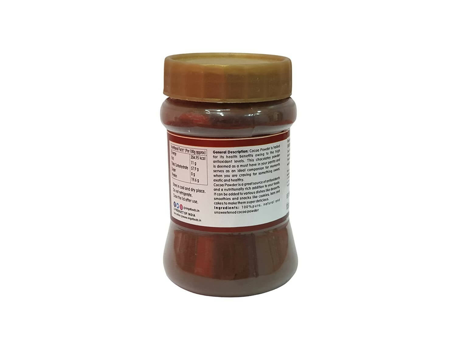 Virgo Cocoa Powder - Swadesiicart