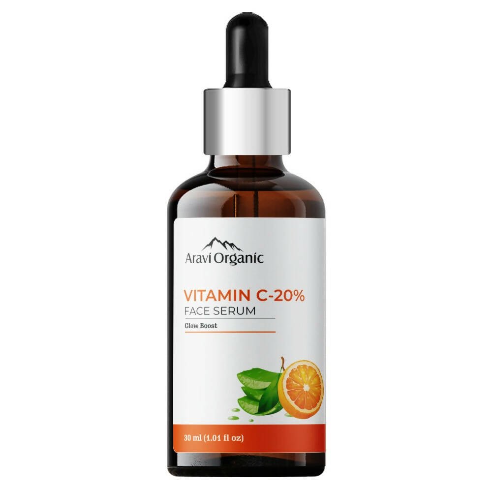 Aravi Organic 20% Vitamin C Face Serum | Swadesiicart