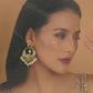 Jadau Earrings (Gold) - Ruby Raang | Swadesiicart