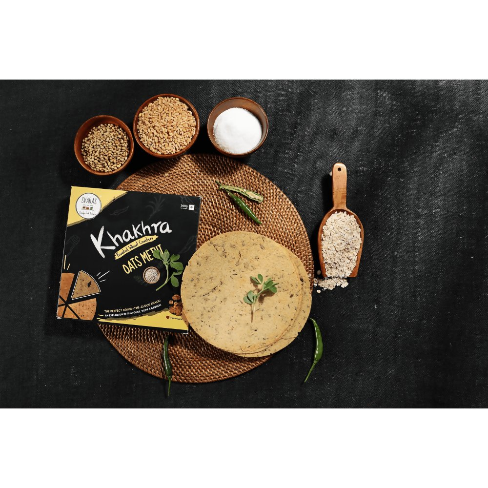 Svaras Oats Methi Khakhra - Swadesiicart