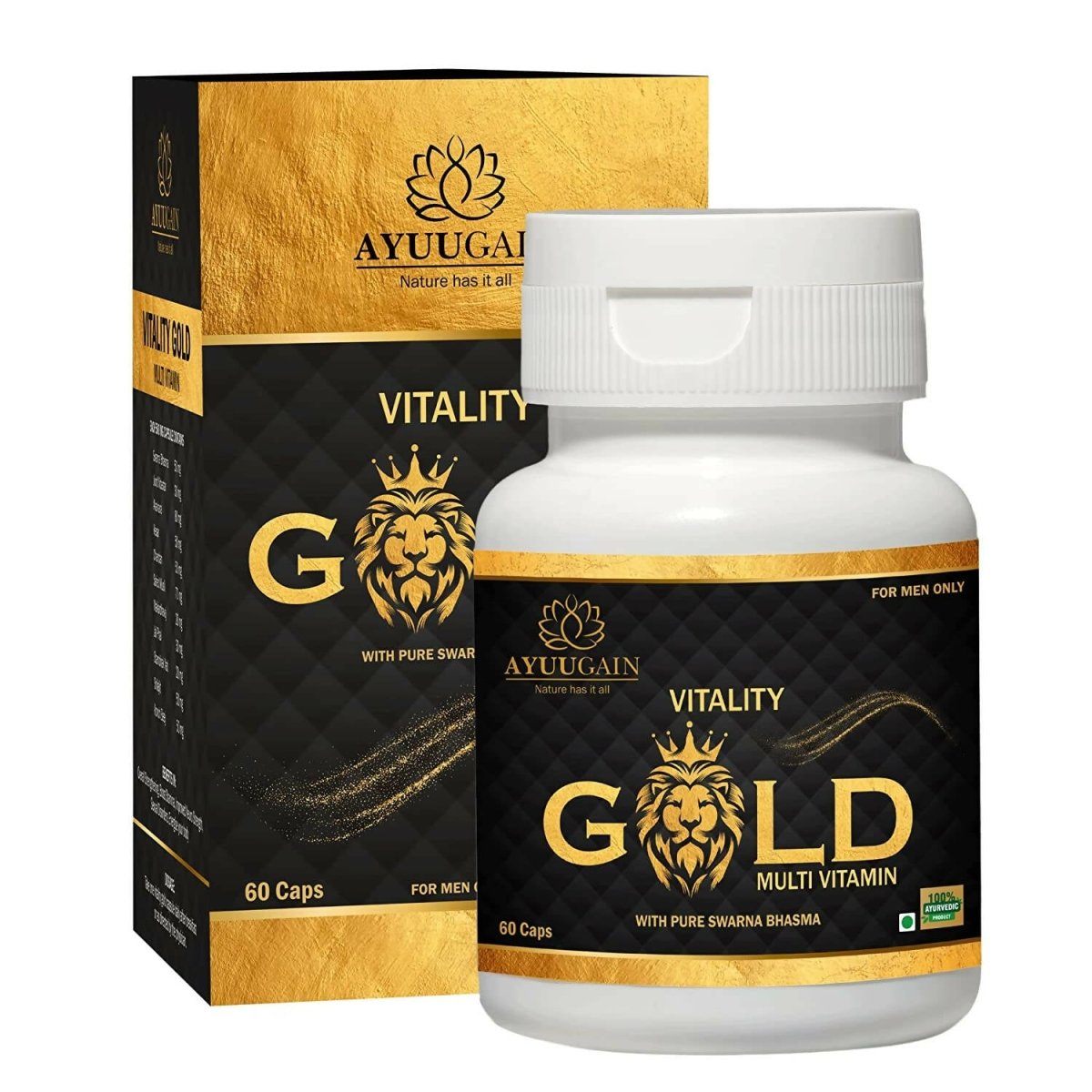 Ayuugain Vitality Gold Multivitamin Capsule - Ayuugain
