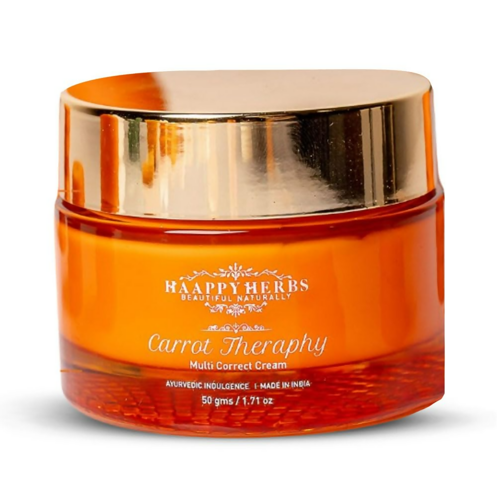 Haappyherbs Carrot Theraphy Multi-Correct Cream - Swadesiicart
