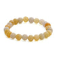 Yellow Aventurin Crystal Beads Bracelet - Ruby Raang | Swadesiicart