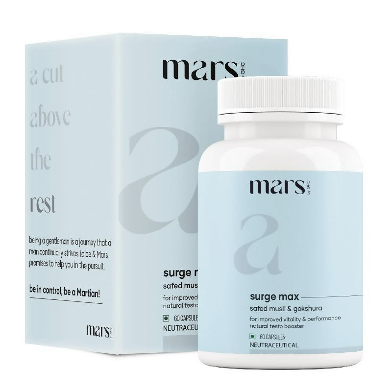 Mars By GHC Surge Max with Sj & Ashwagandha Capsules - Swadesiicart