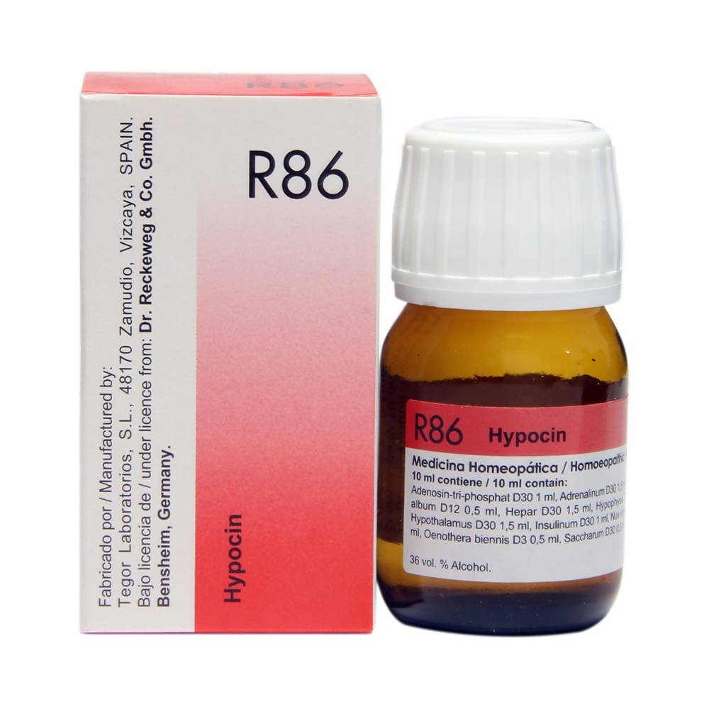Dr. Reckeweg R86 (Hypocin) Low Blood Sugar Drops | Swadesiicart