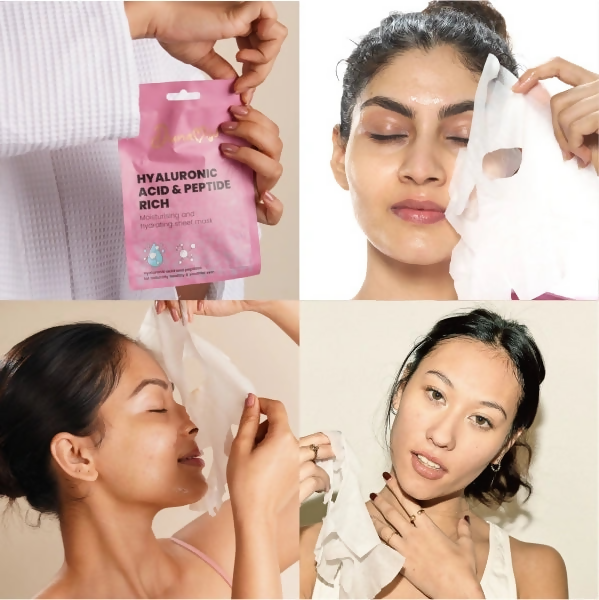 Dunamiss Sheet Mask Hyaluronic & Peptide Rich | Swadesiicart