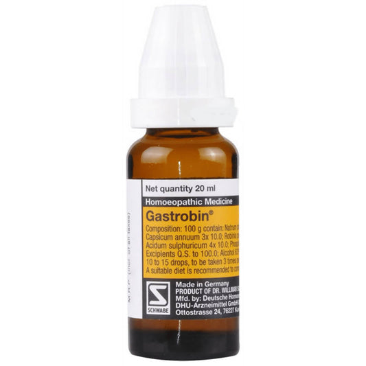 Dr. Willmar Schwabe India Gastrobin Drop | Swadesiicart