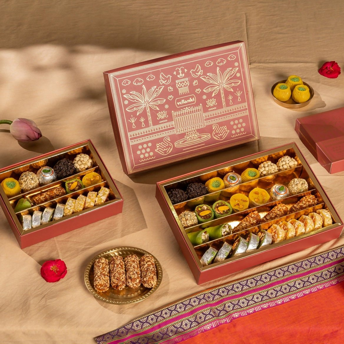 Vellanki Foods Fancy Dryfruit Sweets | Swadesiicart