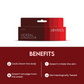 Jovees Sindoor Red Bright, Quick Drying & Long Lasting Smudge- Proof - Swadesiicart