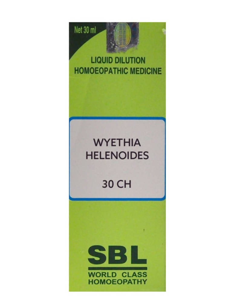 SBL Homeopathy Wyethia Helenioides Dilution | Swadesiicart