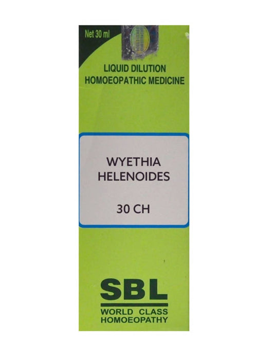 SBL Homeopathy Wyethia Helenioides Dilution | Swadesiicart