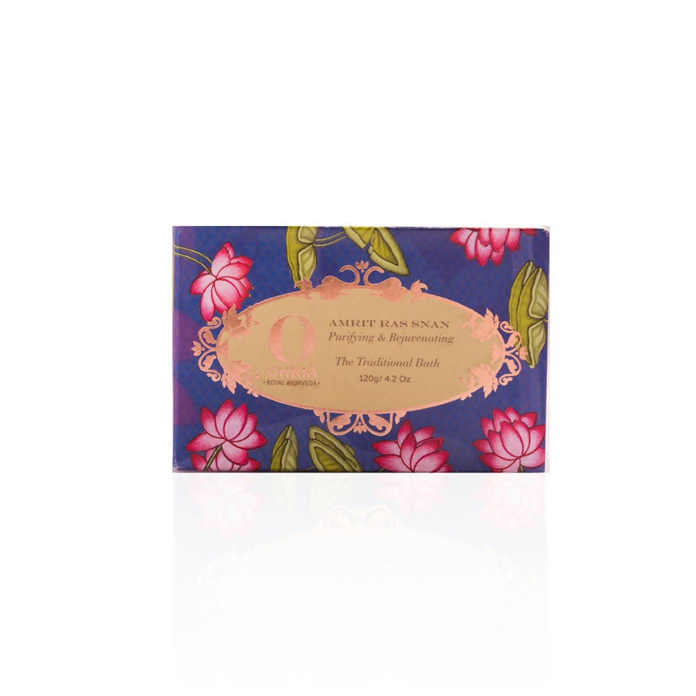 Ohria Ayurveda Amrit Ras Snan (The Divine Nectar Bathing Bar) - Swadesiicart