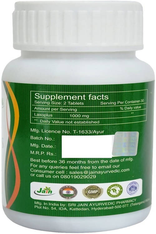 Jain Laxoplus Tablets | Swadesiicart