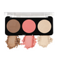 Swiss Beauty Cheek-A-Boo 3 In 1 Blusher Contour & Highlighter - 2 | Swadesiicart