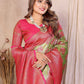 Aastha Fashion Pista Banarasi Tissue Silk Weaving Saree