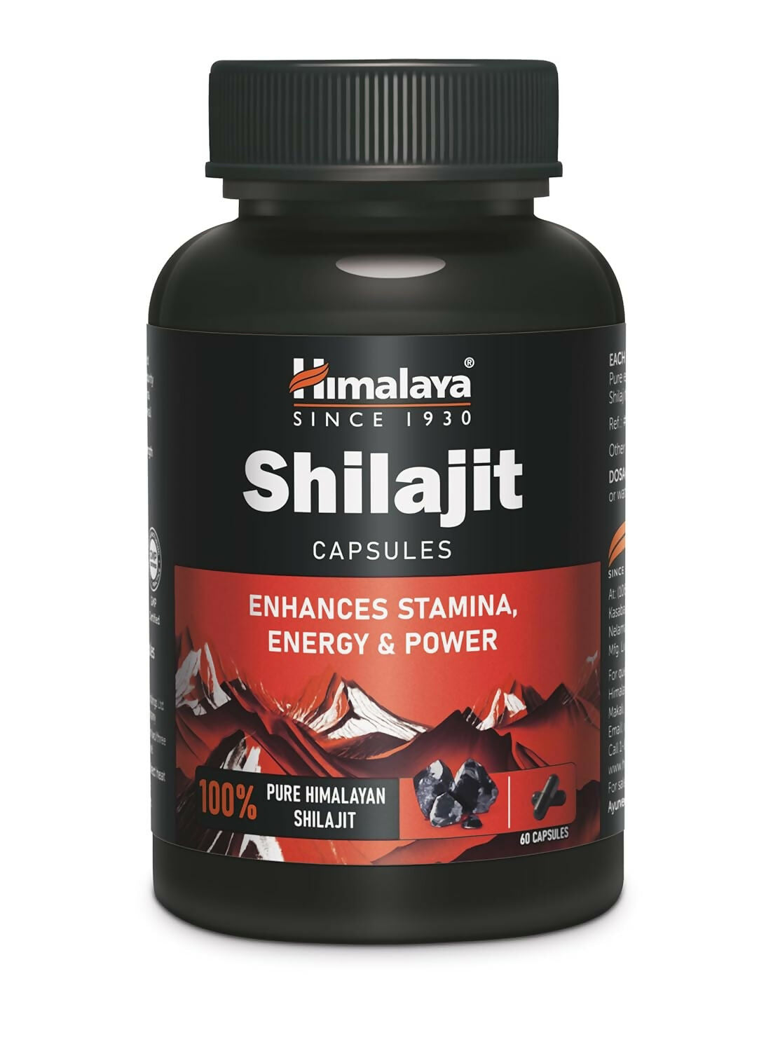 Himalaya Herbals SJ Capsules For Supports Healthy Testosterone Levels - Swadesiicart