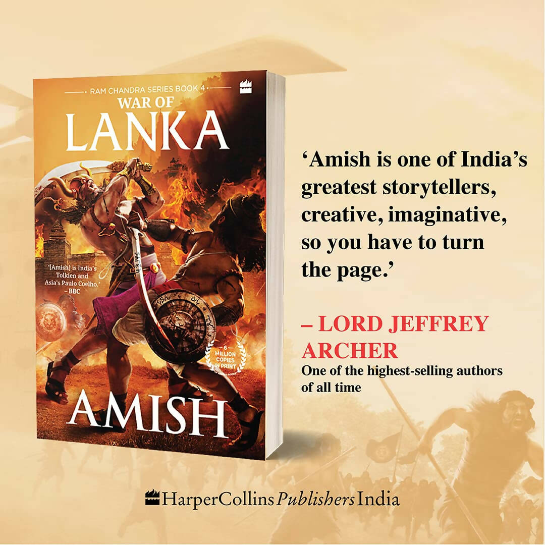 War Of Lanka (Ram Chandra Series Book 4) by Amish Tripathi | Swadesiicart