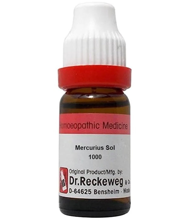 Dr. Reckeweg Mercurius Sol Dilution - Swadesiicart