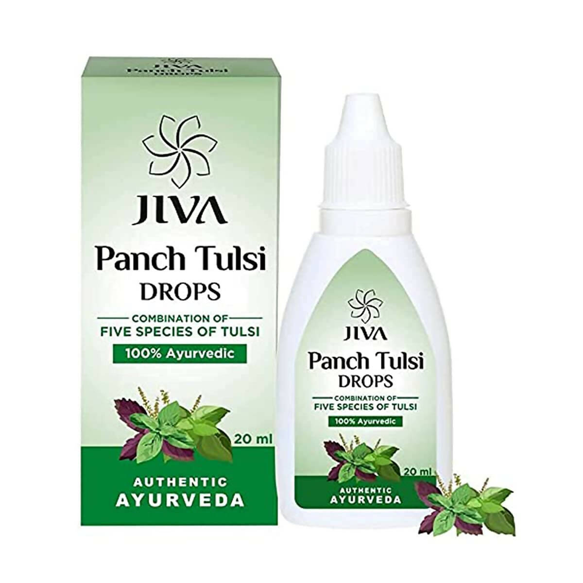 Jiva Ayurveda Tulsi Drops - Jiva Ayurvedic