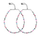 VOJ Women Multi Color stainless steel Anklet - Swadesiicart