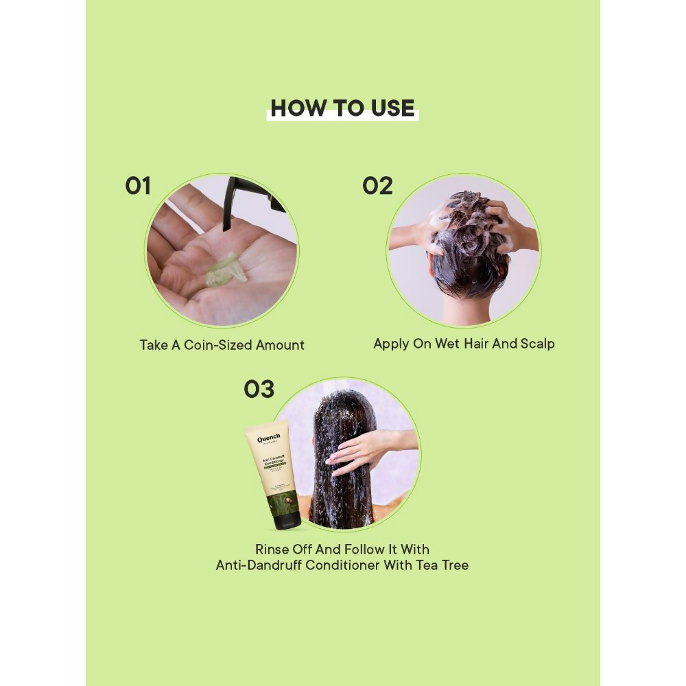 Quench Anti Dandruff Shampoo | Swadesiicart