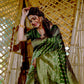 Partywear Designer Mendi Banarasi Silk Fancy Saree - Starwalk | Swadesiicart
