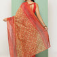 Ahalyaa Women's Traditional wear Saree - Mustard | Swadesiicart