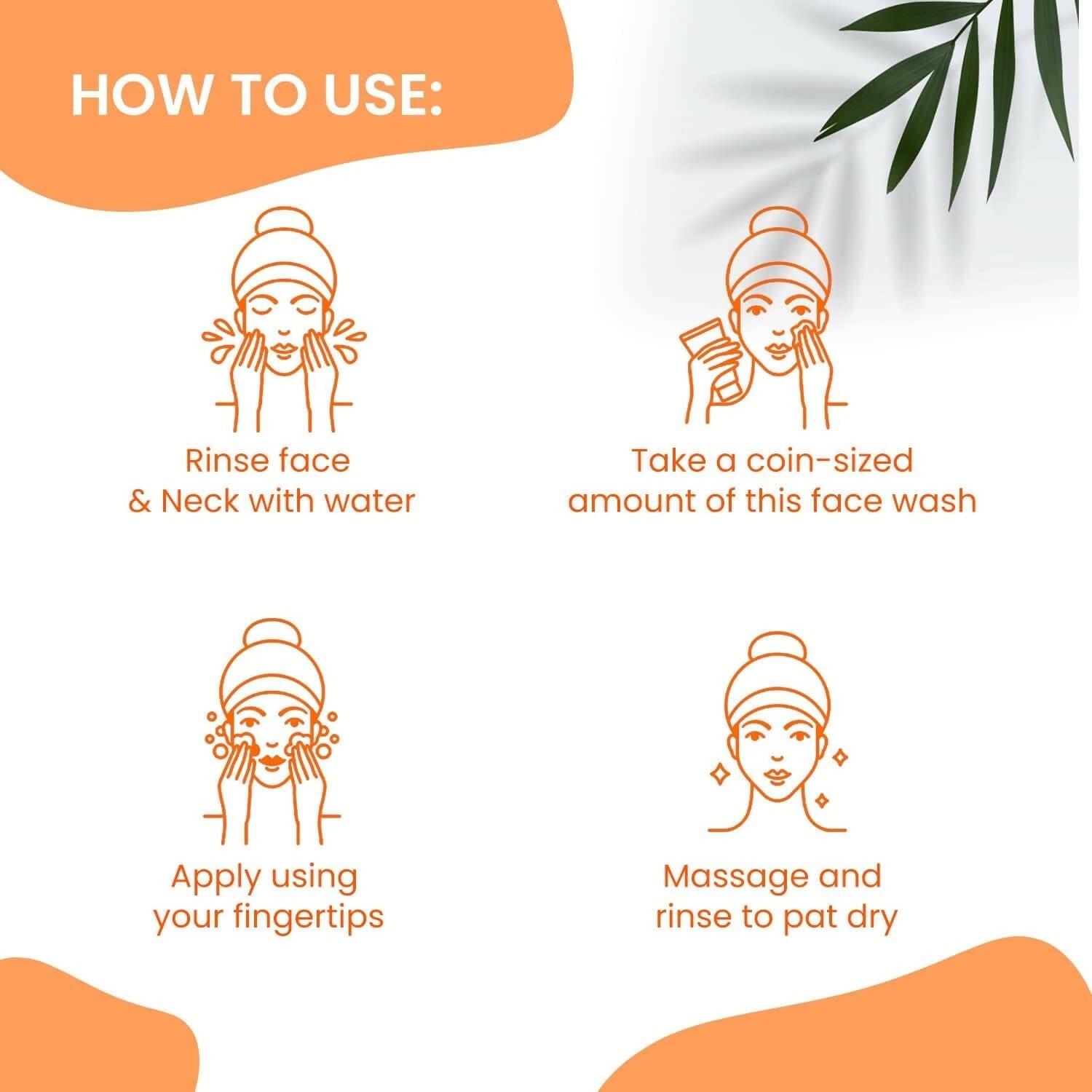 Nutriglow Advanced Organics Vitamin C Lightening Face Wash - Swadesiicart