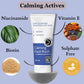 Dermistry Dry & Sensitive Skin Body Milk Lotion & Calming Face Wash - Swadesiicart