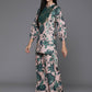 Ahalyaa Women's Traditional Wear Co-ods - Tan