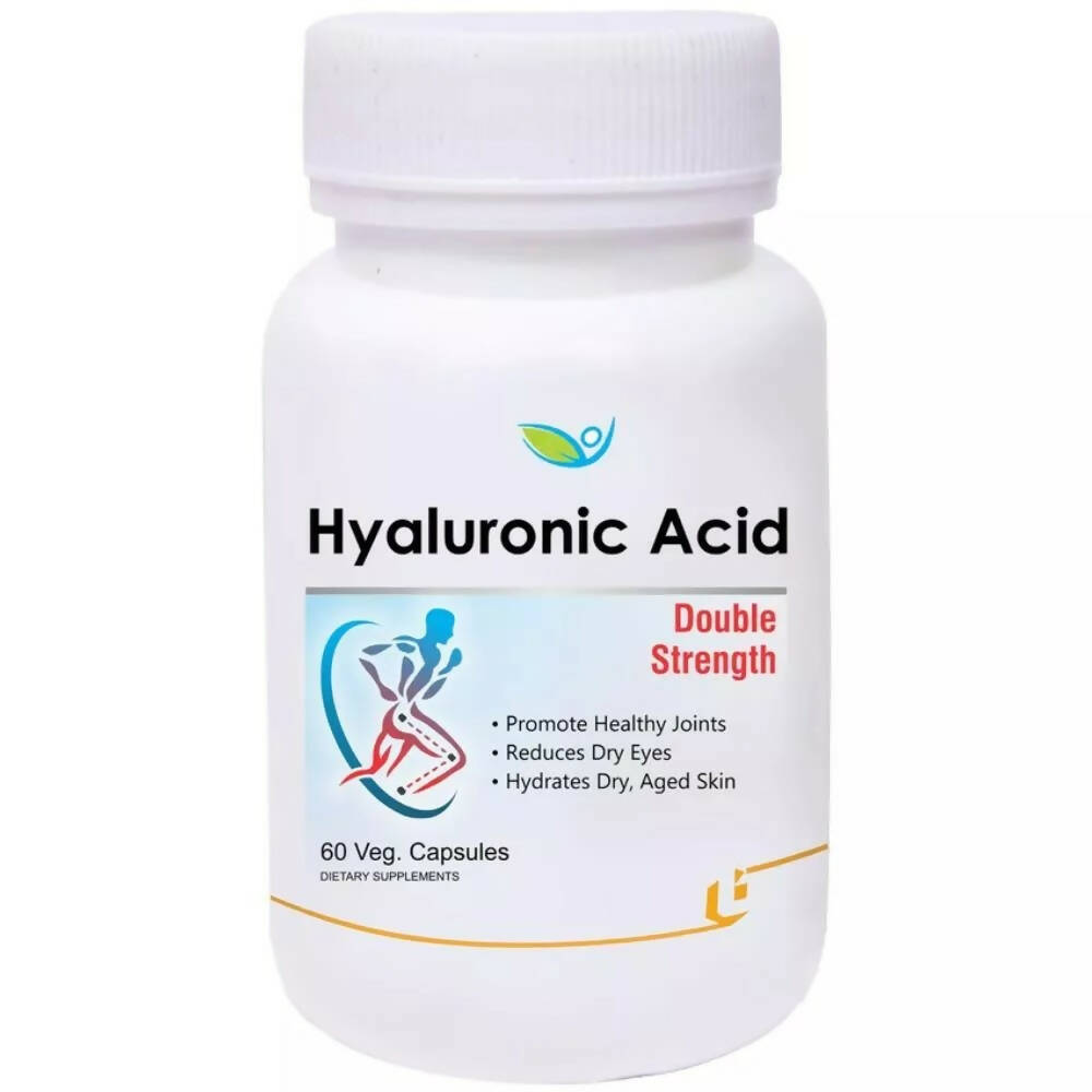 Biotrex Hyaluronic Acid- Double Strength Veg Capsules | Swadesiicart