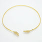 NVR Women Gold-Polished Circular Choker Necklace | Swadesiicart