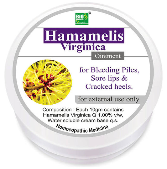 Bio India Homeopathy Hamamelis Virginica Ointment | Swadesiicart