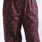 Breathables Butta Print Cotton Co-Ord Set – Wine