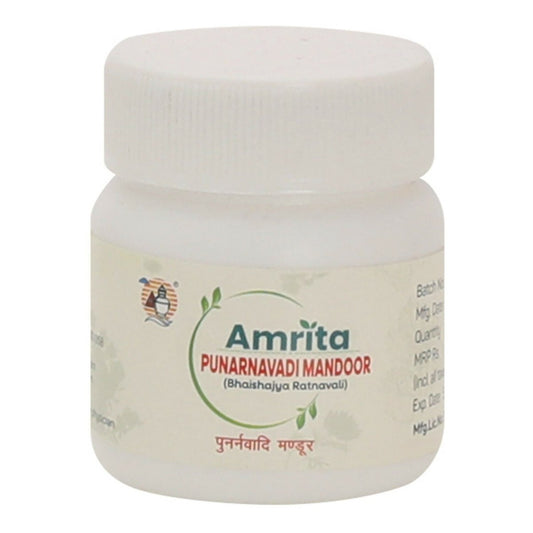 Amrita Punarnavadi Mandoor Tablets - Amrita Herboceuticals