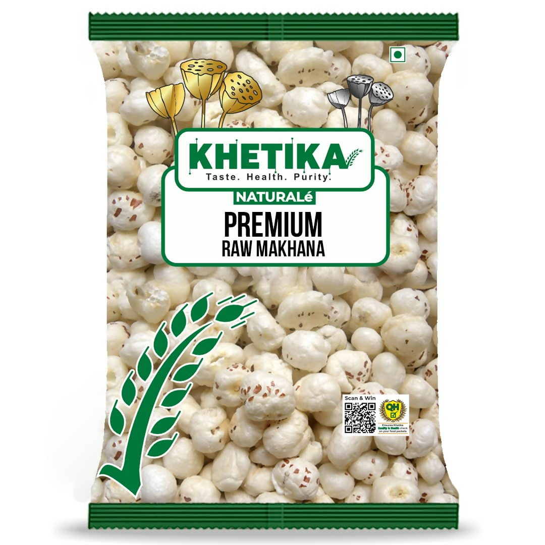 Khetika Premium Raw Phool Makhana - Swadesiicart