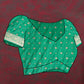 Lorenvalley Fashion Wine & Green Patola Silk Woven Design Meenakari Weaving Saree - Swadesiicart