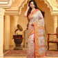 Shree Shyam Fashion Linen Cotton(Woven Work) Multicolour Saree