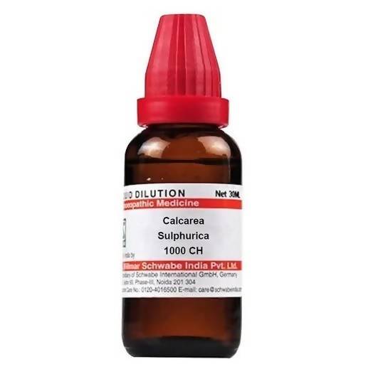 Dr. Willmar Schwabe India Calcarea Sulphurica Dilution | Swadesiicart