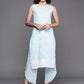 Ahalyaa Women's Traditional Wea Kurta Set - Aqua | Swadesiicart