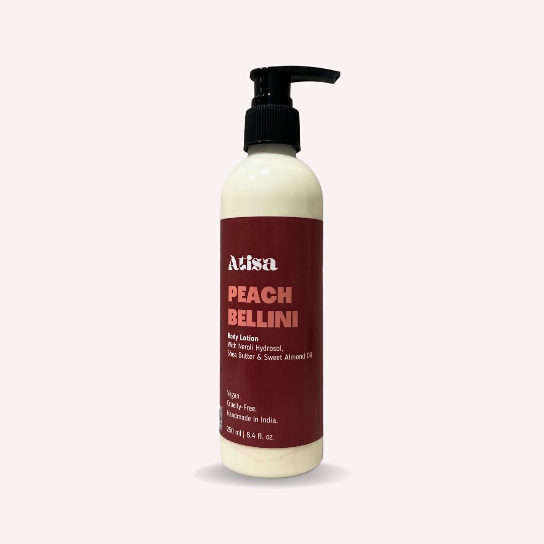 Atisa Peach Bellini Body Lotion | Swadesiicart