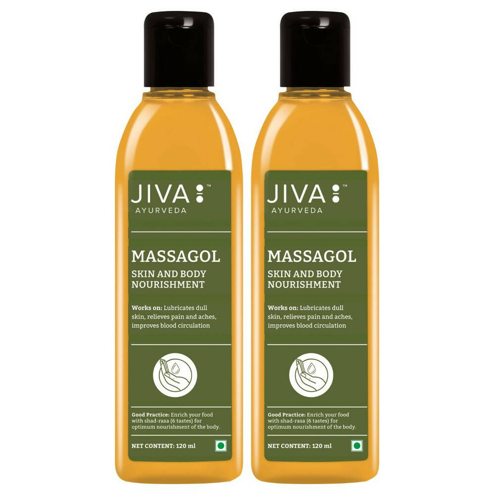 Jiva Ayurveda Massagol Oil - Swadesiicart