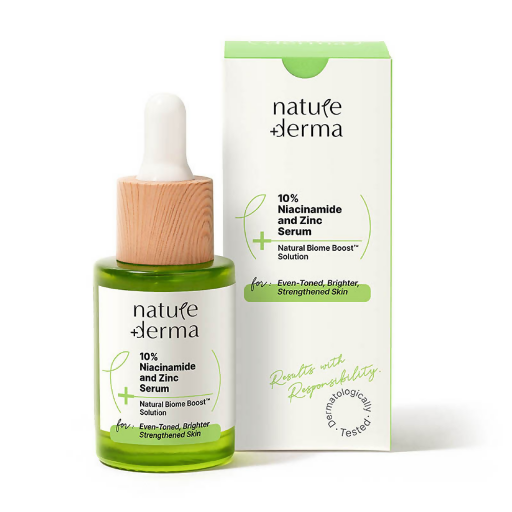Nature Derma 10% Niacinamide & Zinc Serum | Swadesiicart