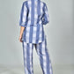 Morchari Digital Print Semi Muslin Co-Ord Set Top & Trouser-Multicolor - Swadesiicart