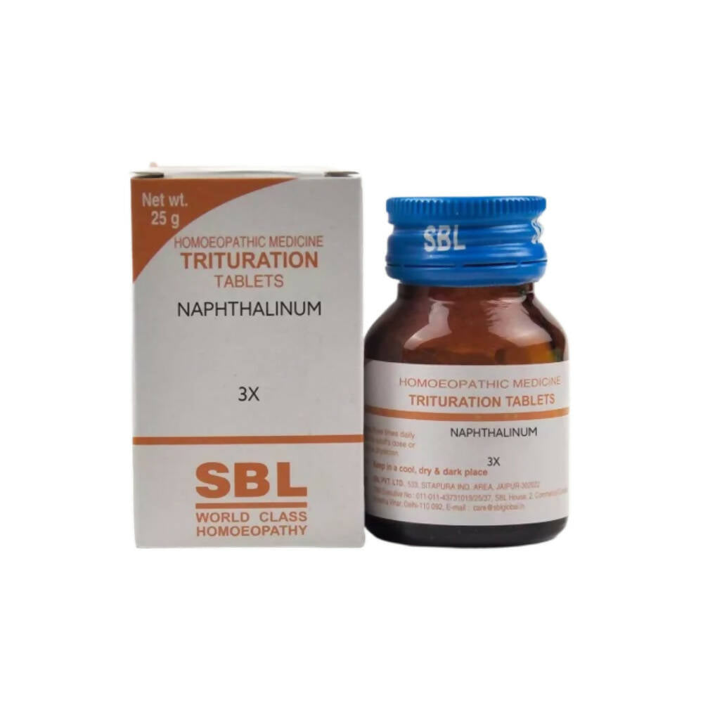 SBL Homeopathy Naphthalinum Trituration Tablets | Swadesiicart
