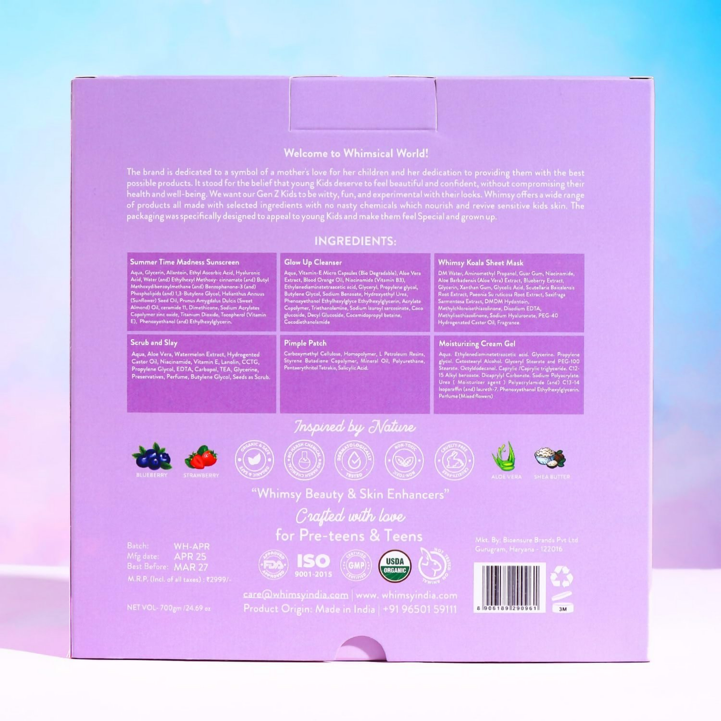 Whimsy Beauty Glowing Skin Essentials Kit - Swadesiicart