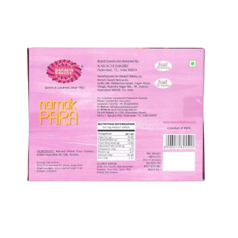 Karachi Bakery Namak Para - Swadesiicart